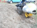 Pług wirnikowy do gleby do ciągników jednoosiowych koncernu BCS