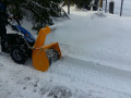 Pług wirnikowy do śniegu, dwustopniowy włoskiej firmy BERTA