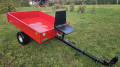 Przyczepka 700 kg do ciągnika jednoosiowego