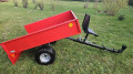 Przyczepka 700 kg do ciągnika jednoosiowego
