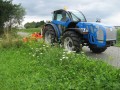 Ciągnik BCS VOLCAN SDT EP Dualsteer z kosiarką bijakową tylno boczną Agrimaster FZL